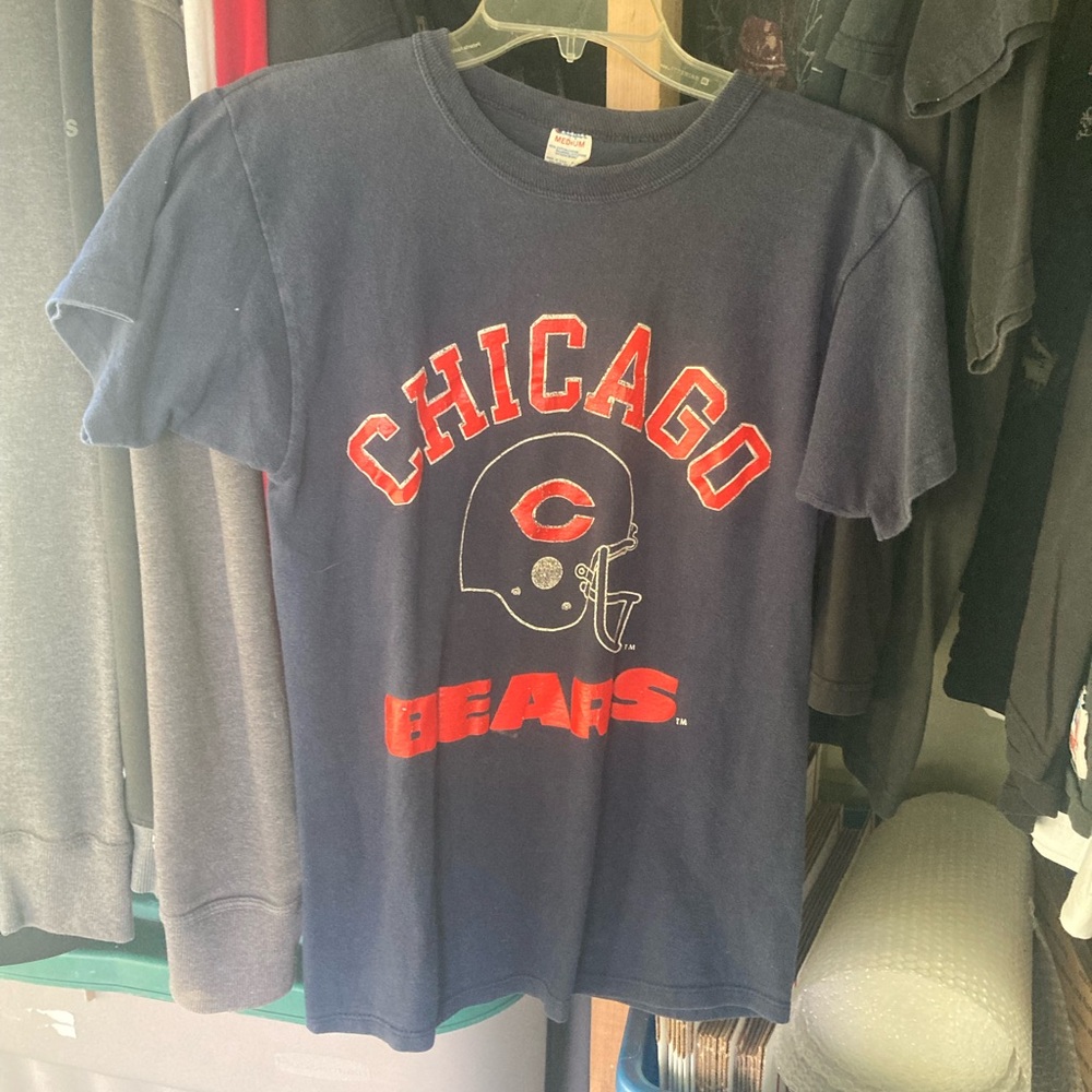Vintage 80s Chicago Bears Single Stitched Champion Tee